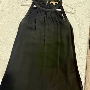 Etcetera Black Halter Top size 2